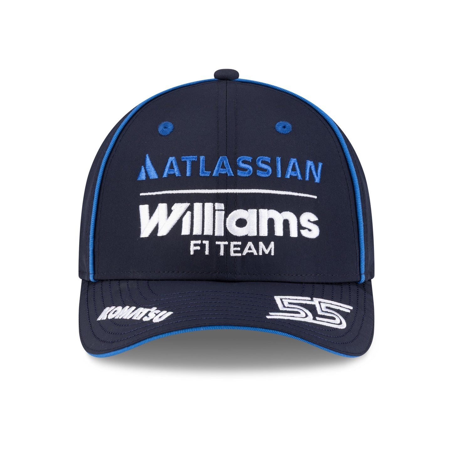 Williams Racing F1 2026 Team Carlos Sainz Driver M-Crown Adjustable Hat Navy
