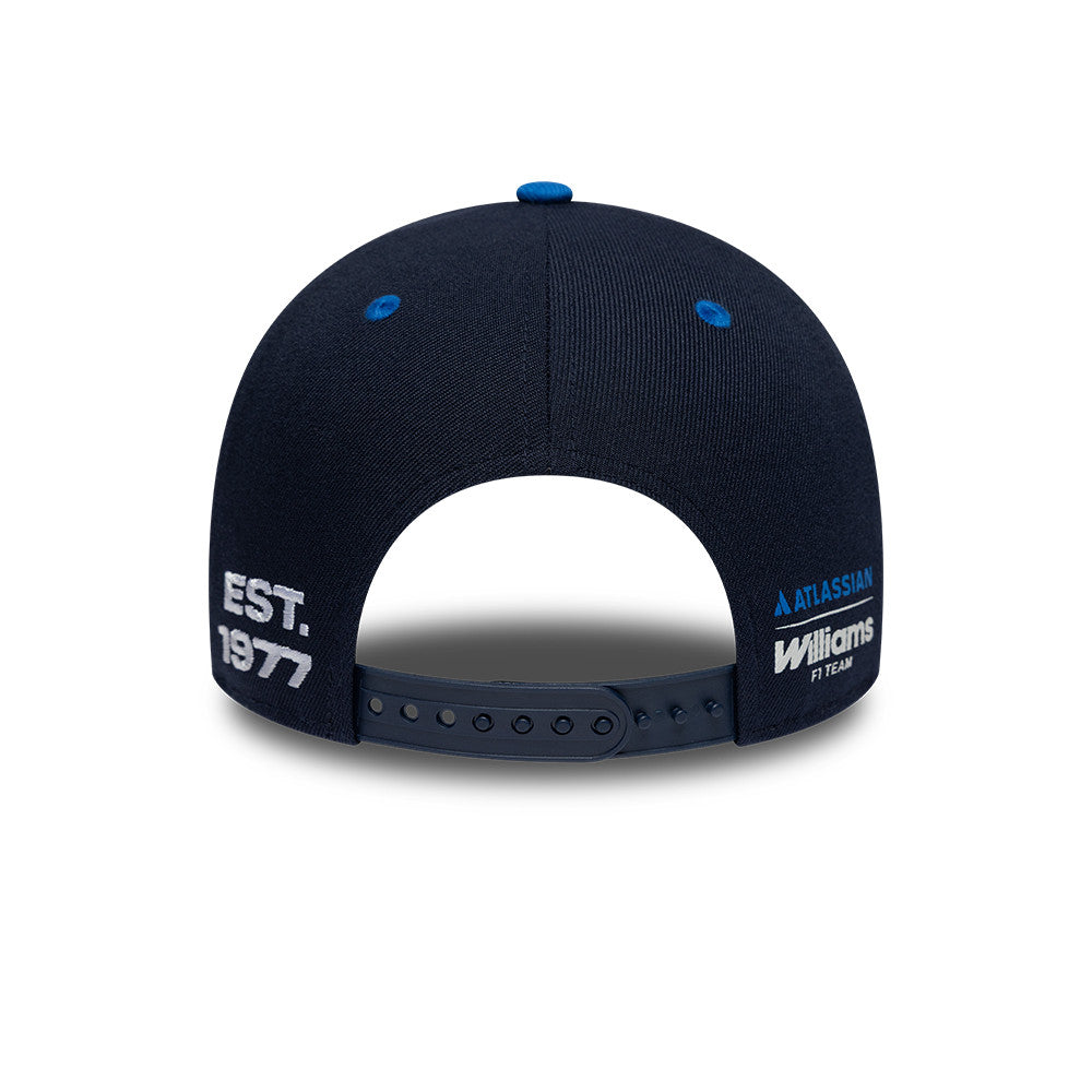 Williams Racing F1 2026 Launch Team M-Crown Adjustable Hat Navy