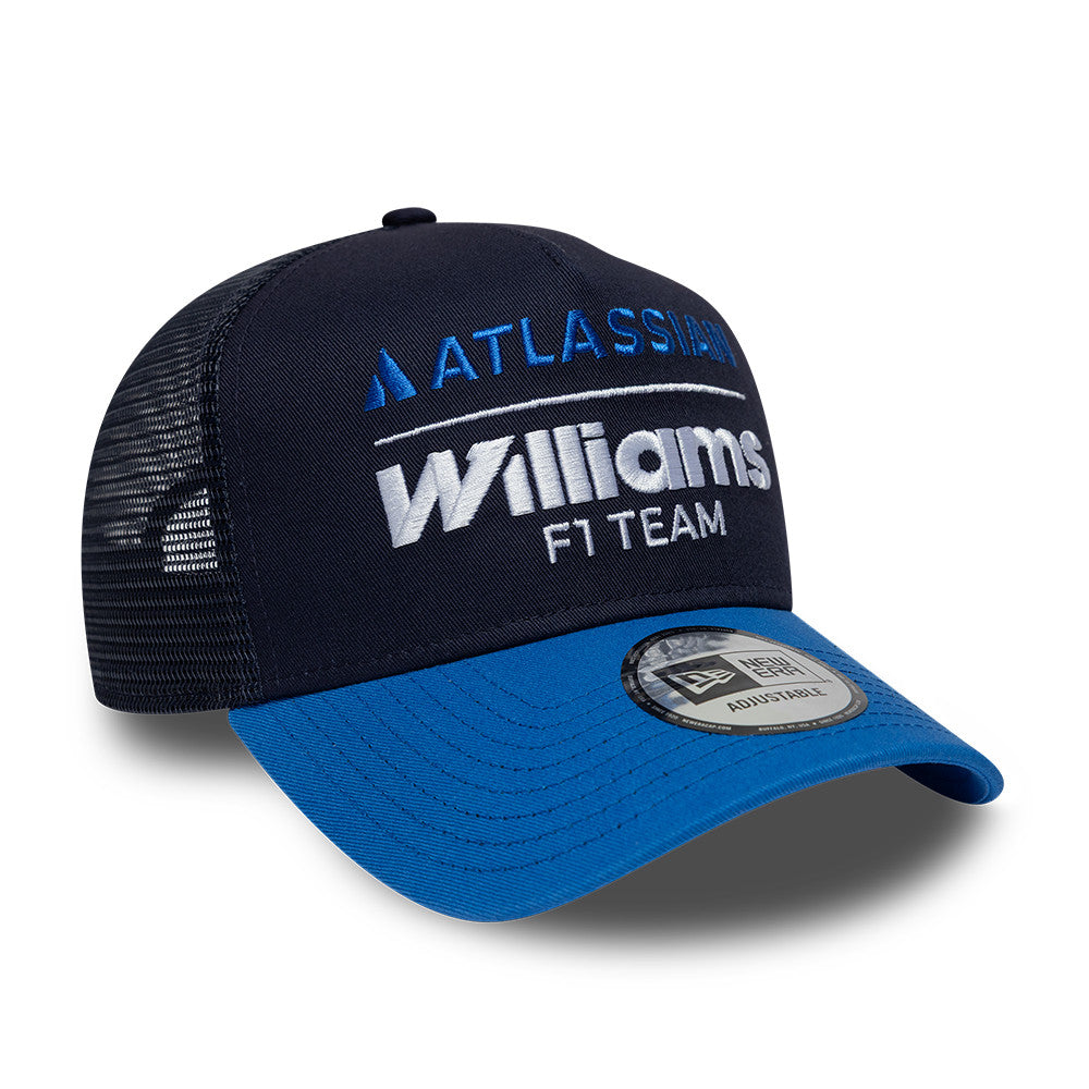 Williams Racing F1 Essential A-Frame Trucker Adjustable Hat Navy