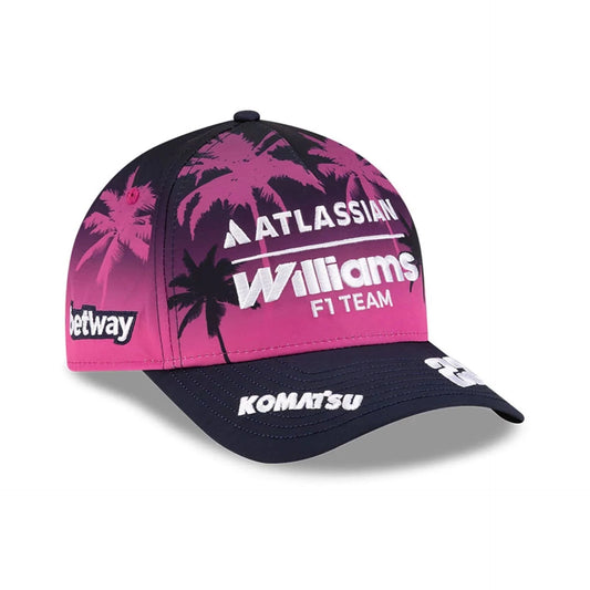 Williams Racing F1 2026 SE Alex Albon Miami GP M-Crown A-Frame Adjustable Hat
