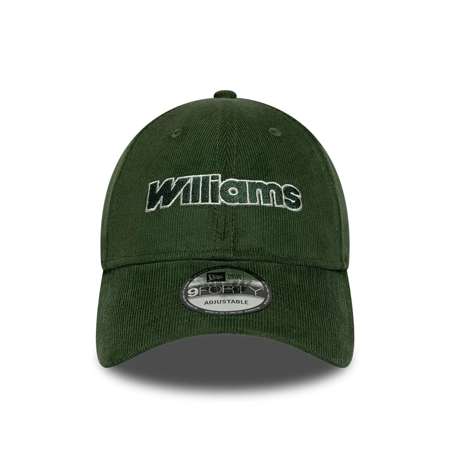 Williams Racing F1 Traditional Corduroy Adjustable Hat Green