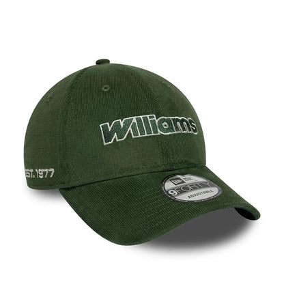Williams Racing F1 Traditional Corduroy Adjustable Hat Green