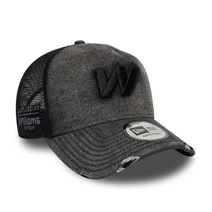 Williams Racing F1 New Wave Denim Trucker Cap Adults Black