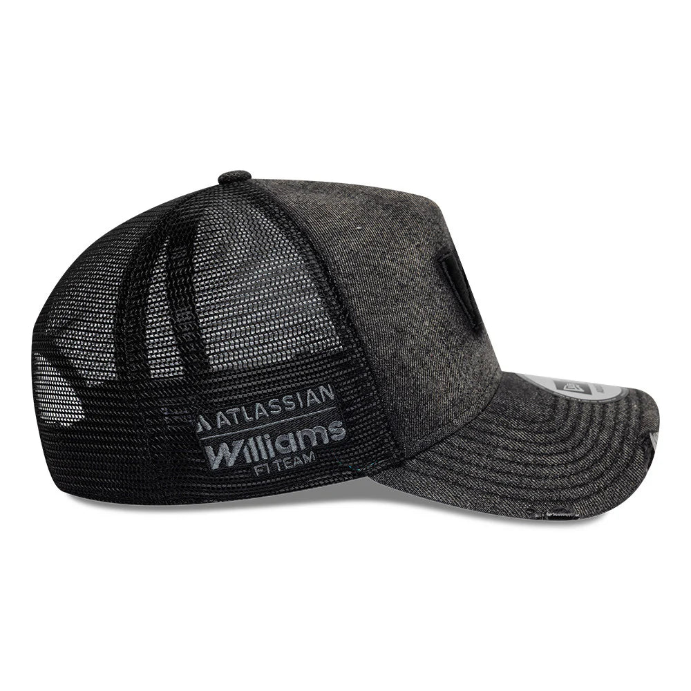 Williams Racing F1 New Wave Denim Trucker Cap Adults Black
