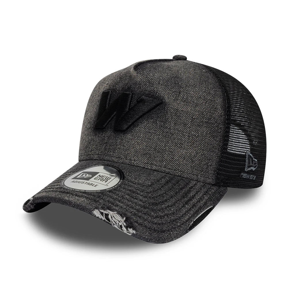 Williams Racing F1 New Wave Denim Trucker Cap Adults Black