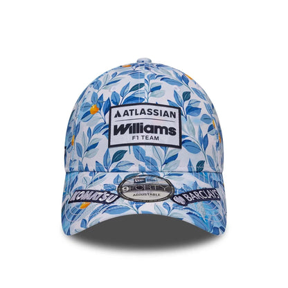Williams Racing F1 2026 Team Carlos Sainz SE Barcelona GP Adjustable Hat Blue