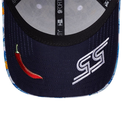 Williams Racing F1 2026 Team Carlos Sainz SE Barcelona GP Adjustable Hat Blue