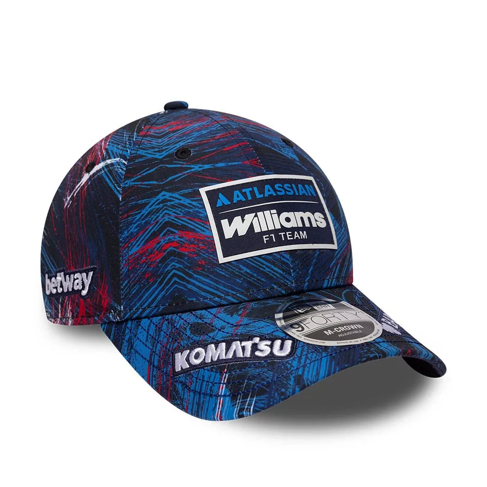 Williams Racing F1 2026 Team SE Silverstone GP Adjustable Hat Blue