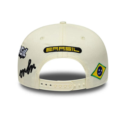 Red Bull Racing 2026 SE Sao Paulo Brazil GP Max Verstappen Stretch Snap Adjustable Cap Cream