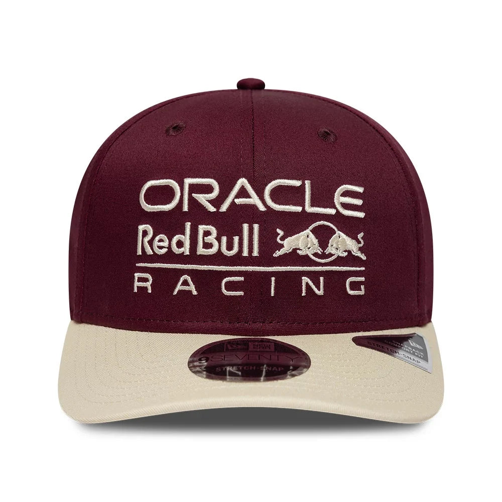 Red Bull Racing 2026 SE Austin US GP Stretch Snap Adjustable Cap Burgundy