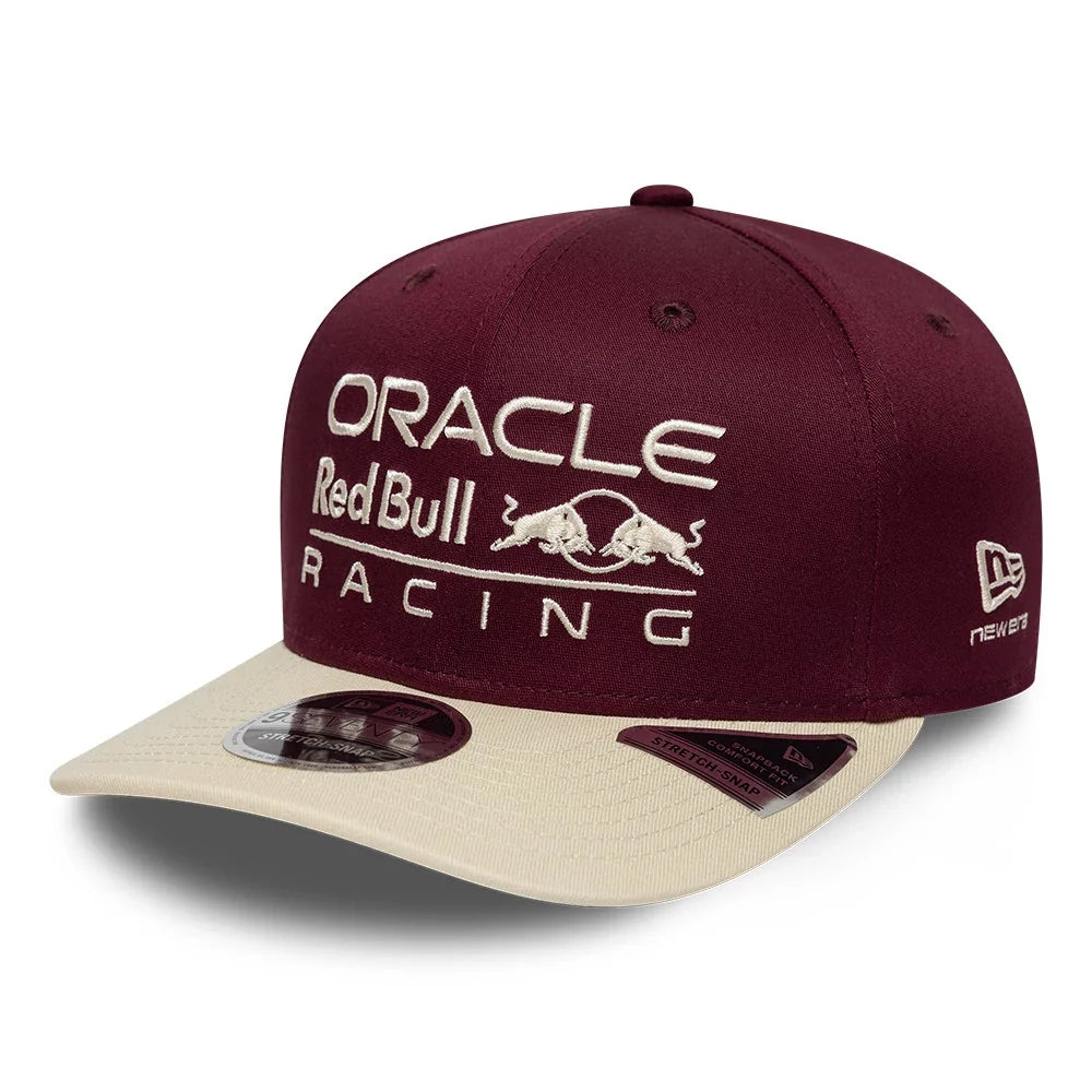Red Bull Racing 2026 SE Austin US GP Stretch Snap Adjustable Cap Burgundy