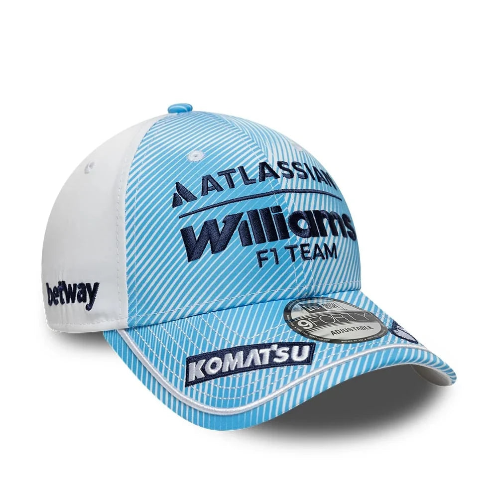 Williams Racing F1 2026 Team Carlos Sainz SE Madrid Spain GP Adjustable Hat Blue