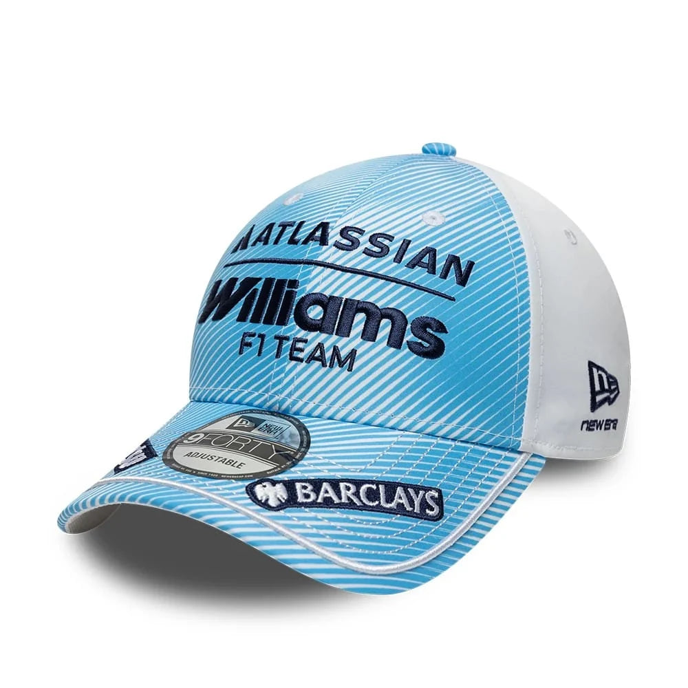 Williams Racing F1 2026 Team Carlos Sainz SE Madrid Spain GP Adjustable Hat Blue