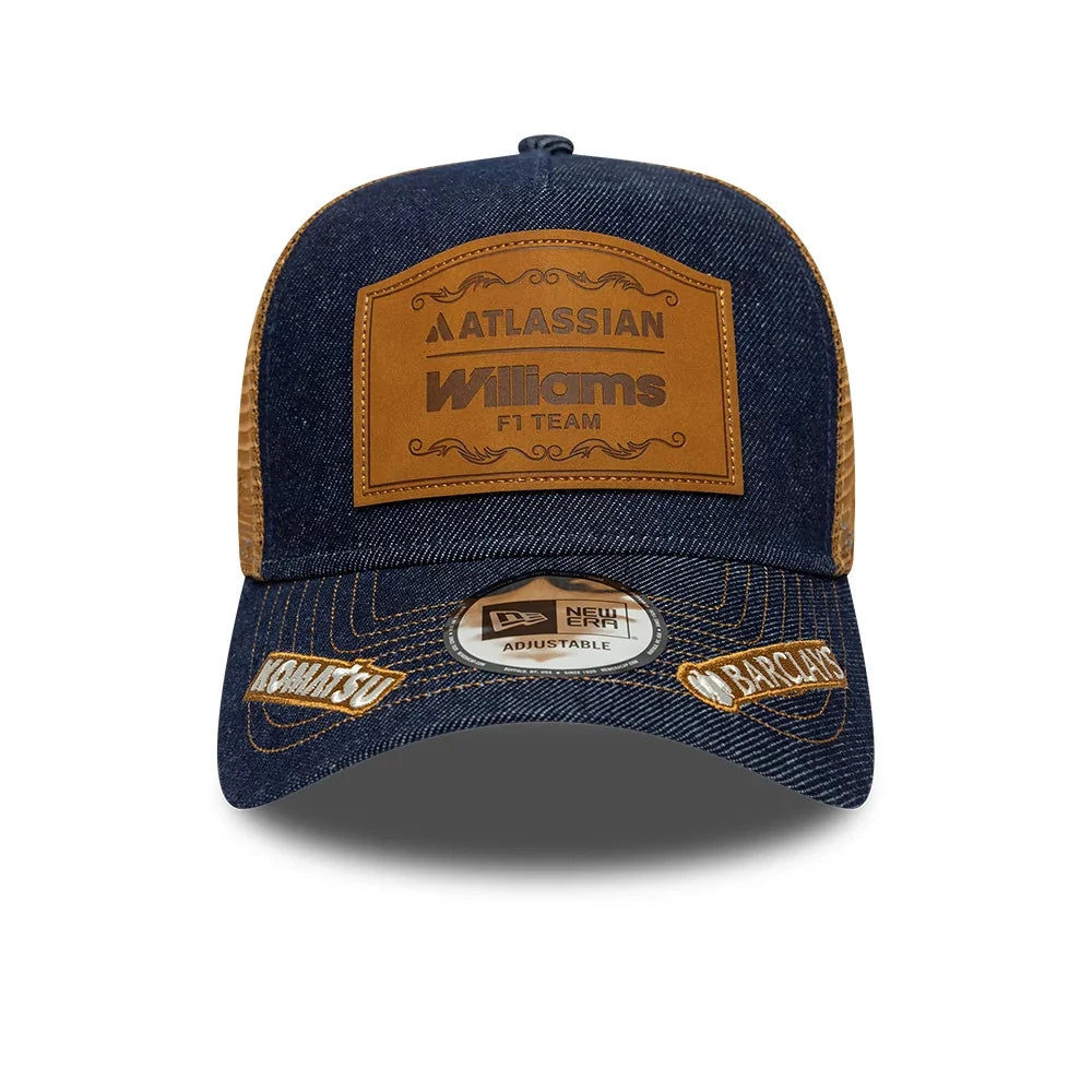 Williams Racing F1 2026 Team SE Austin USA GP Adjustable Trucker Hat Blue