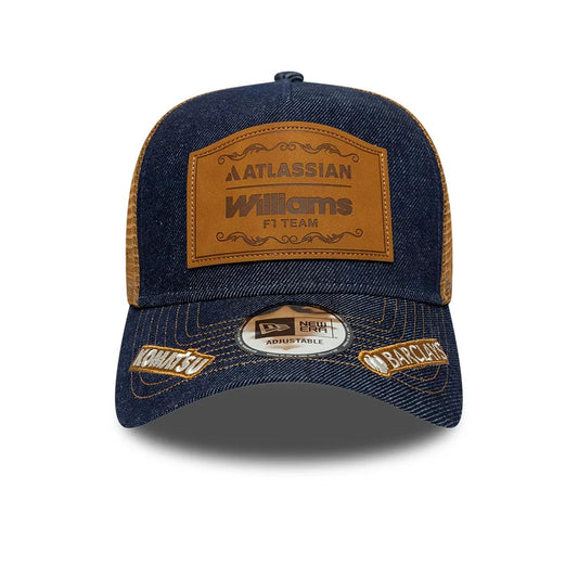 Williams Racing F1 2026 Team SE Austin USA GP Adjustable Trucker Hat Blue