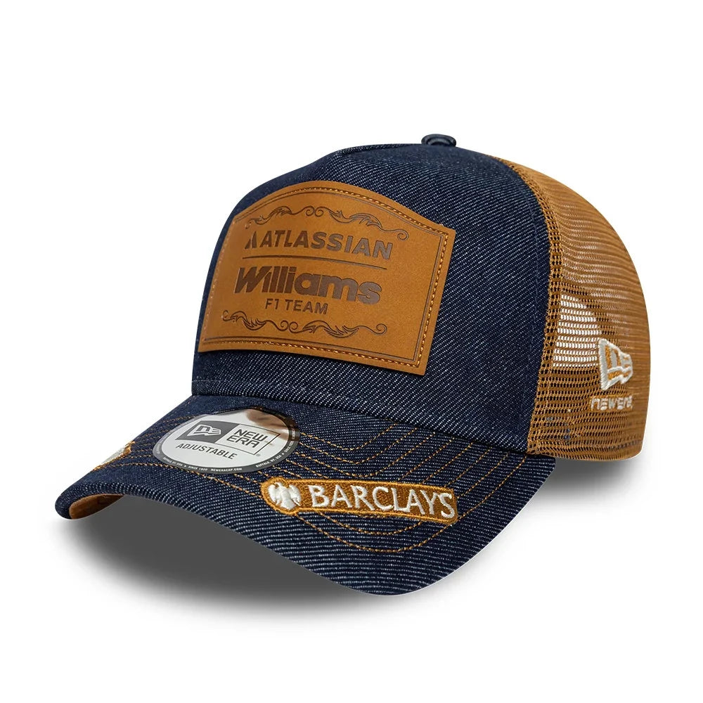 Williams Racing F1 2026 Team SE Austin USA GP Adjustable Trucker Hat Blue