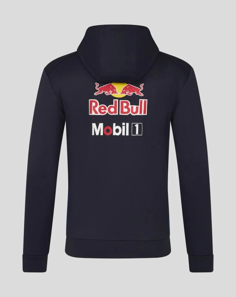 Red Bull Racing F1 2026 Team Full Zip Hooded Sweatshirt Blue