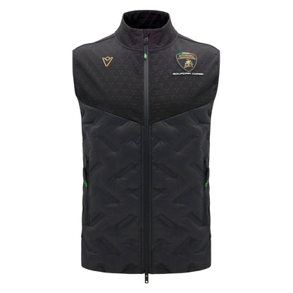 Automobili Lamborghini Squadra Corse 2026 Men's Padded Vest Black