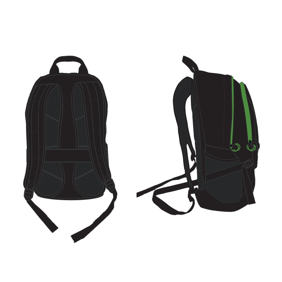 Lamborghini 2026 Squadra Corse Team Backpack Black/Green