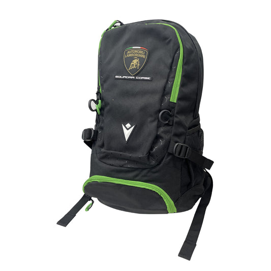 Lamborghini 2026 Squadra Corse Team Backpack Black/Green