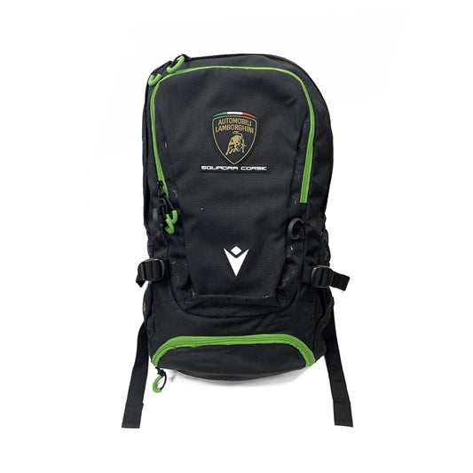 Lamborghini 2026 Squadra Corse Team Backpack Black/Green