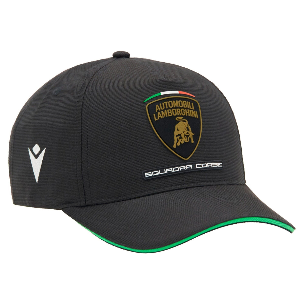 Automobili Lamborghini 2026 Kid's Squadra Corse Team Cap Black