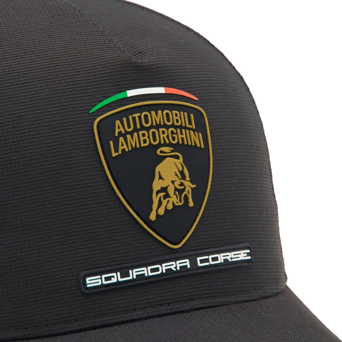 Automobili Lamborghini 2026 Kid's Squadra Corse Team Cap Black