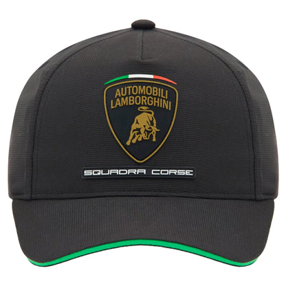 Automobili Lamborghini 2026 Kid's Squadra Corse Team Cap Black