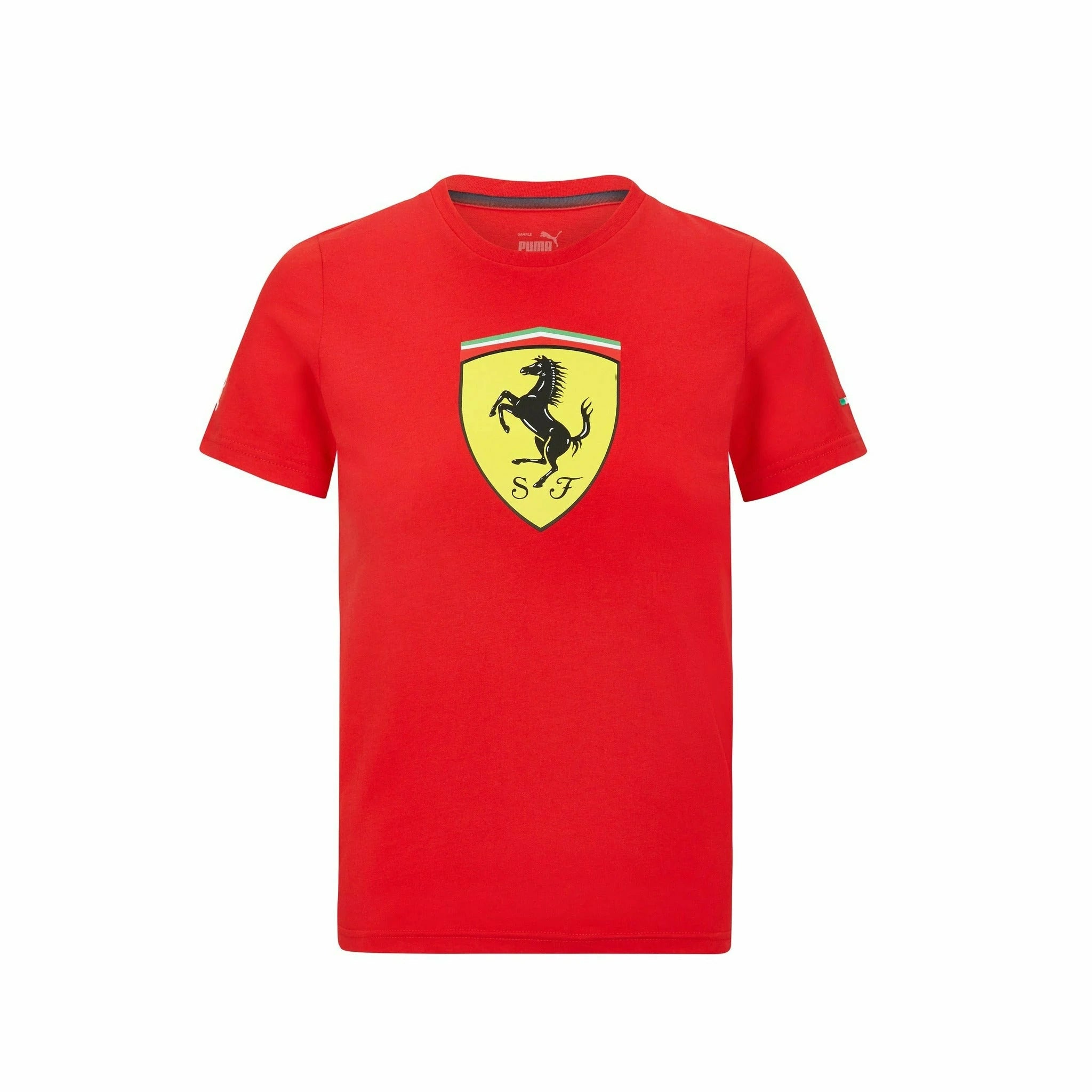 Scuderia Ferrari F1 Kids Large Shield T-Shirt Red