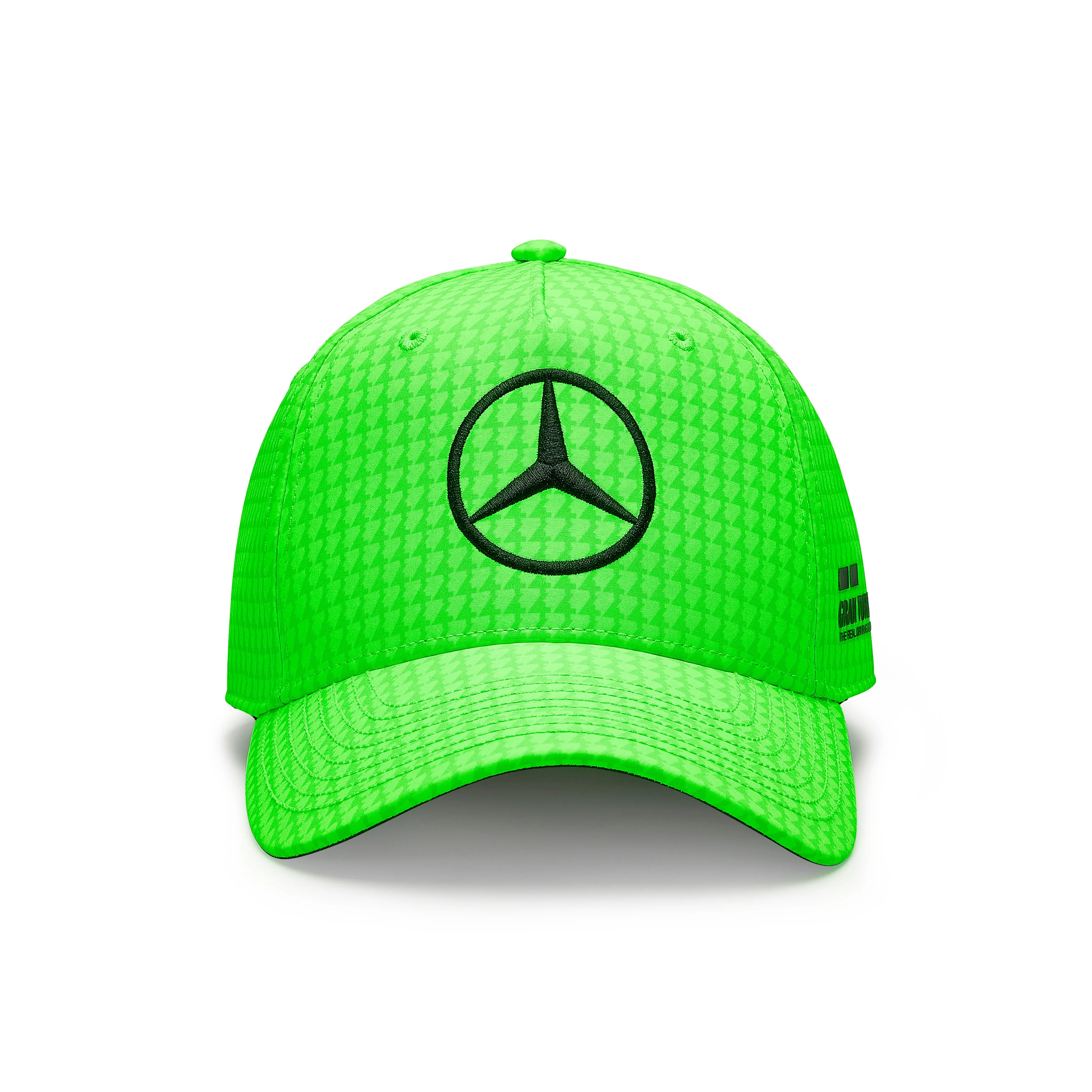 Mercedes AMG Petronas F1 Special Edition Lewis Hamilton British Silverstone GP Hat Neon Green