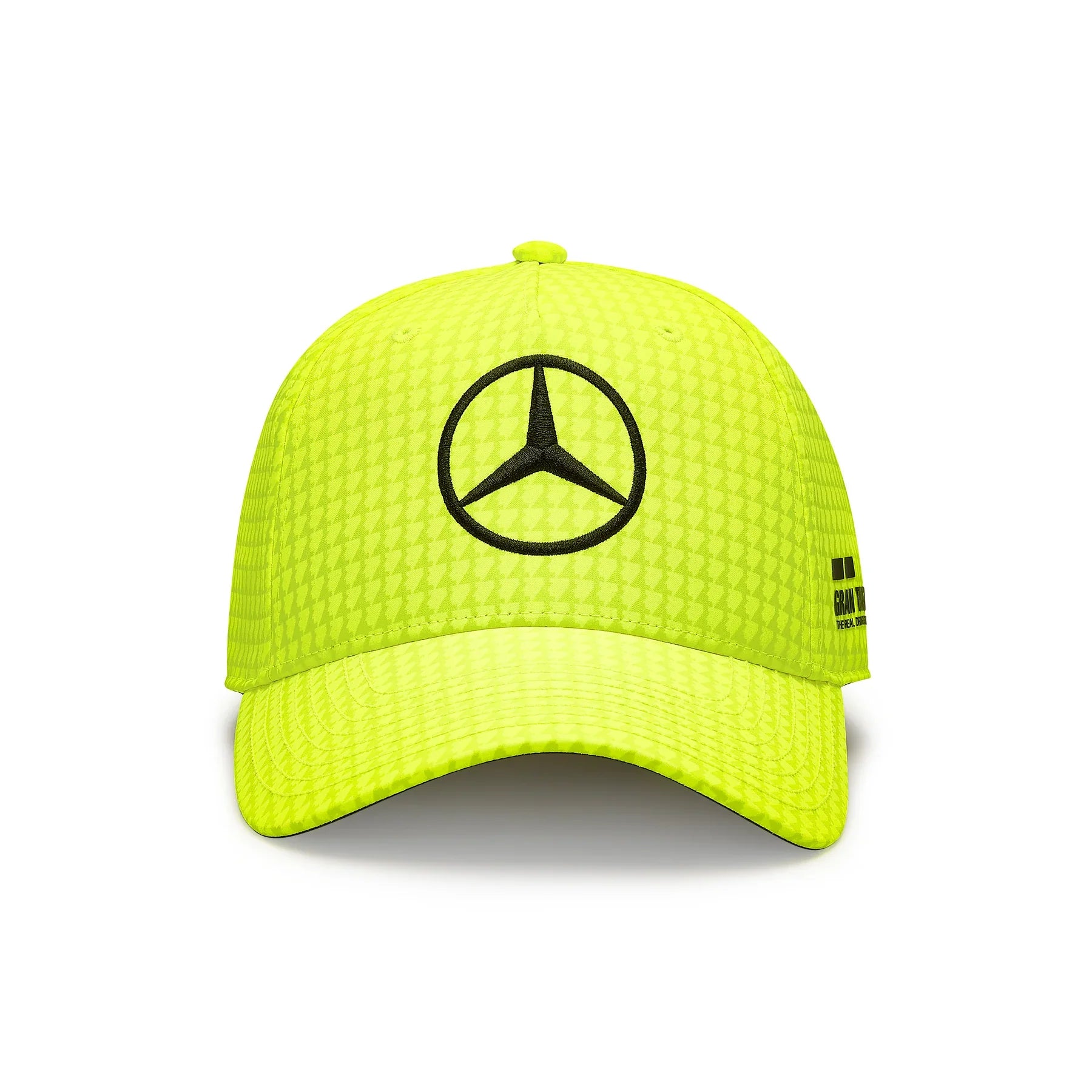 Mercedes AMG Petronas F1 KIDS Special Edition Lewis Hamilton Canada GP Hat Neon Yellow