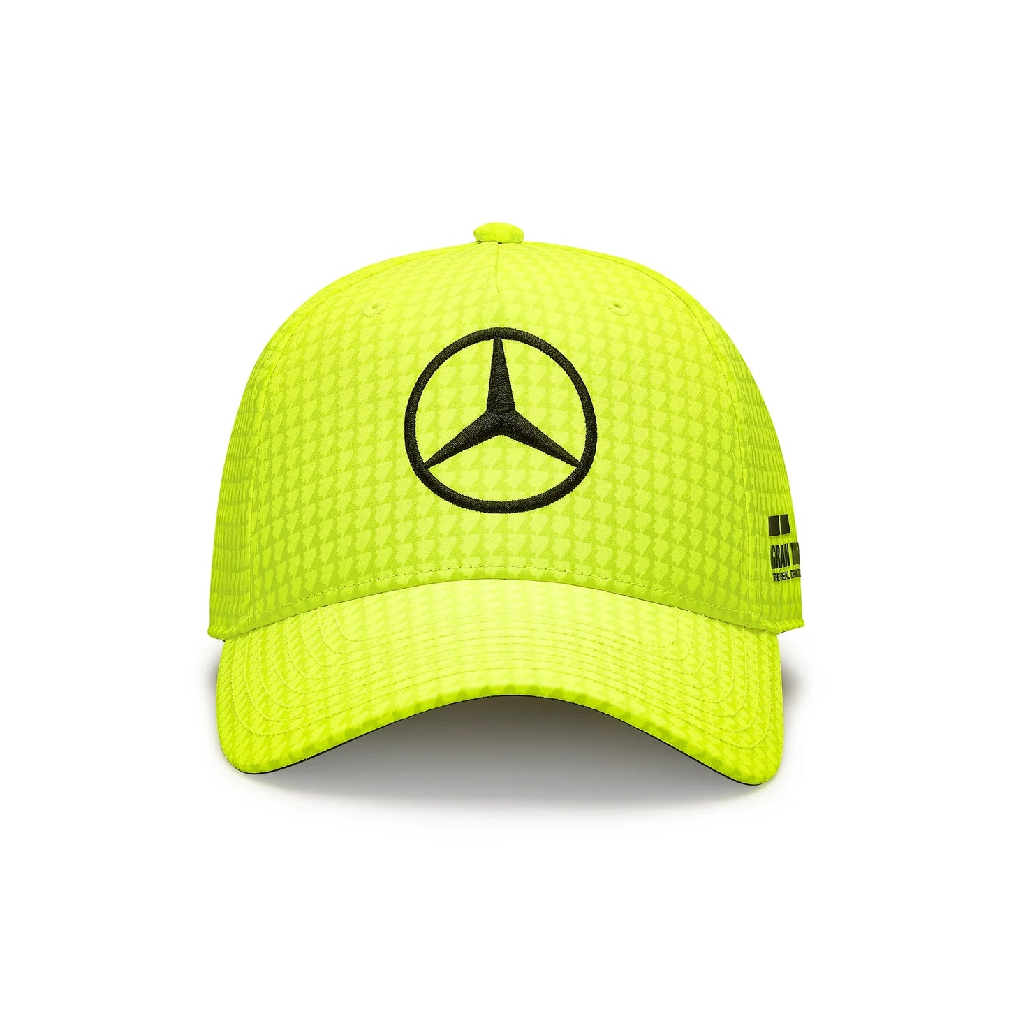 Mercedes AMG Petronas F1 KIDS Lewis Hamilton Canada GP Hat Neon Yellow
