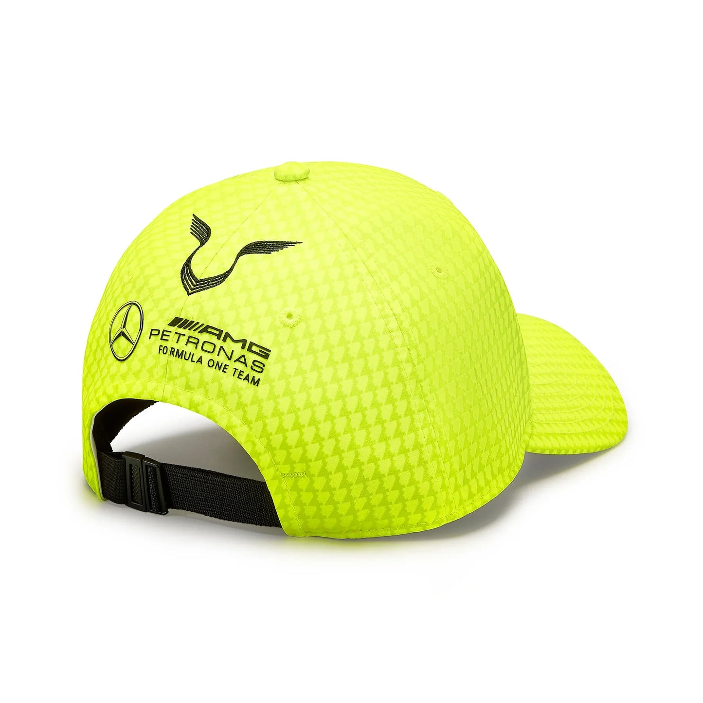 Mercedes AMG Petronas F1 KIDS Lewis Hamilton Canada GP Hat Neon Yellow