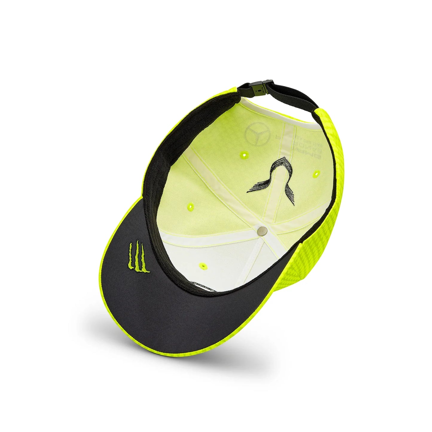 Mercedes AMG Petronas F1 KIDS Lewis Hamilton Canada GP Hat Neon Yellow