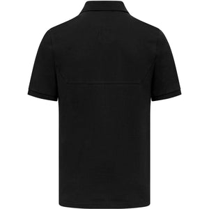 Scuderia Ferrari Men's Logo Polo Shirt Black