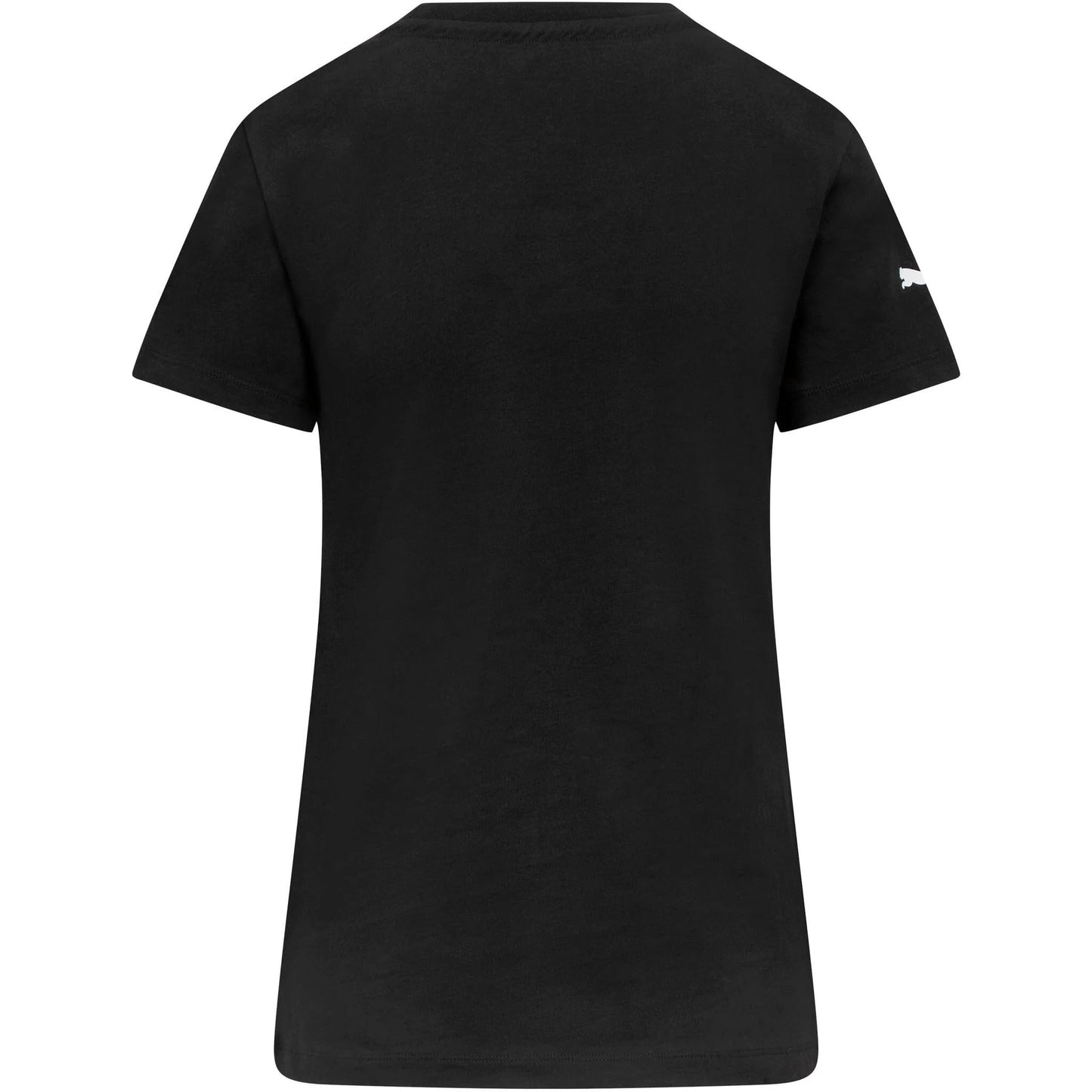 Scuderia Ferrari Women's Large Shield Logo T-Shirt Black