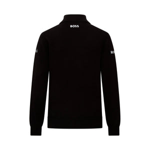 Porsche Motorsport 1/4 Zip Knitted Sweater Black