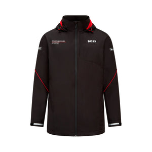 Porsche Motorsports Team Rain Jacket Black