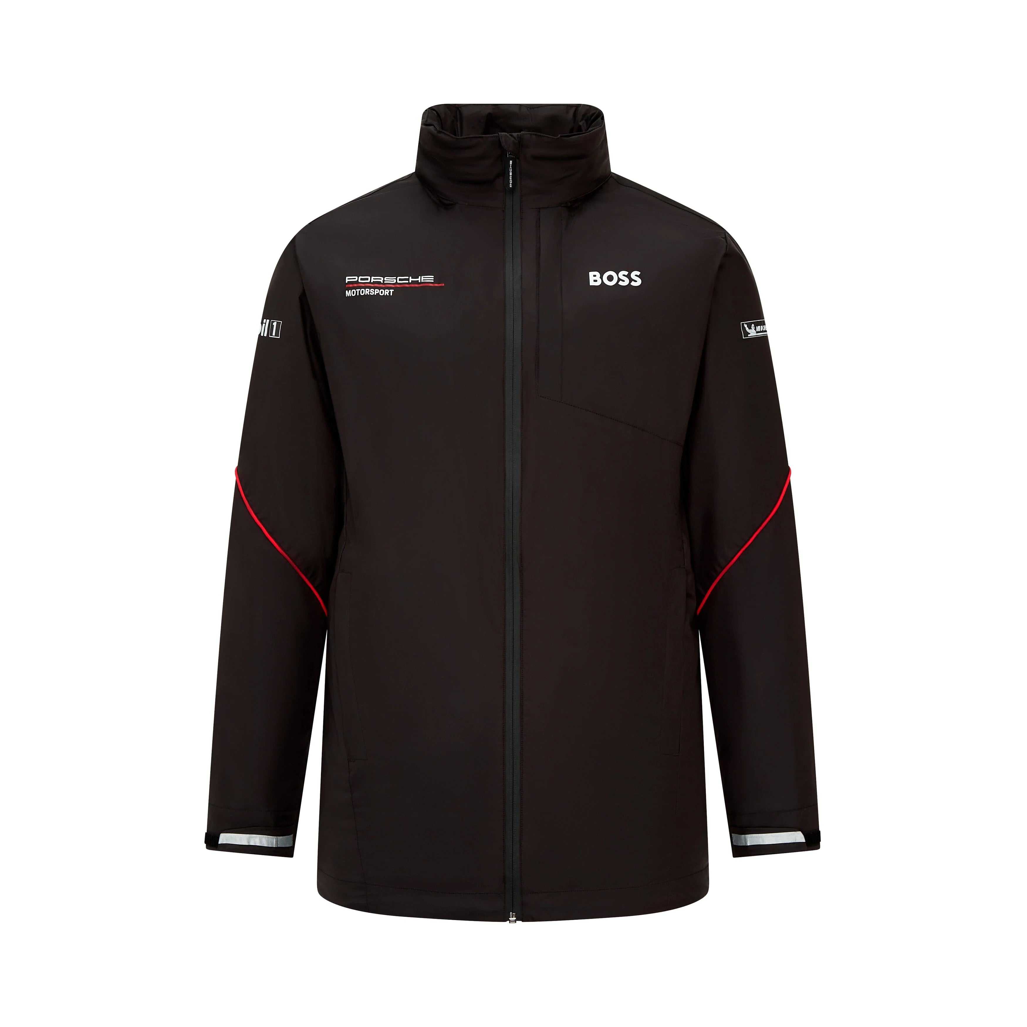 Porsche Motorsports Team Rain Jacket Black