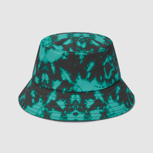 Mercedes AMG Petronas F1 Tie Dye Bucket Hat Black/Green