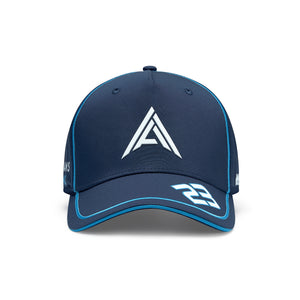 Williams Racing 2024 Team Alex Albon Driver Cap Dark Blue