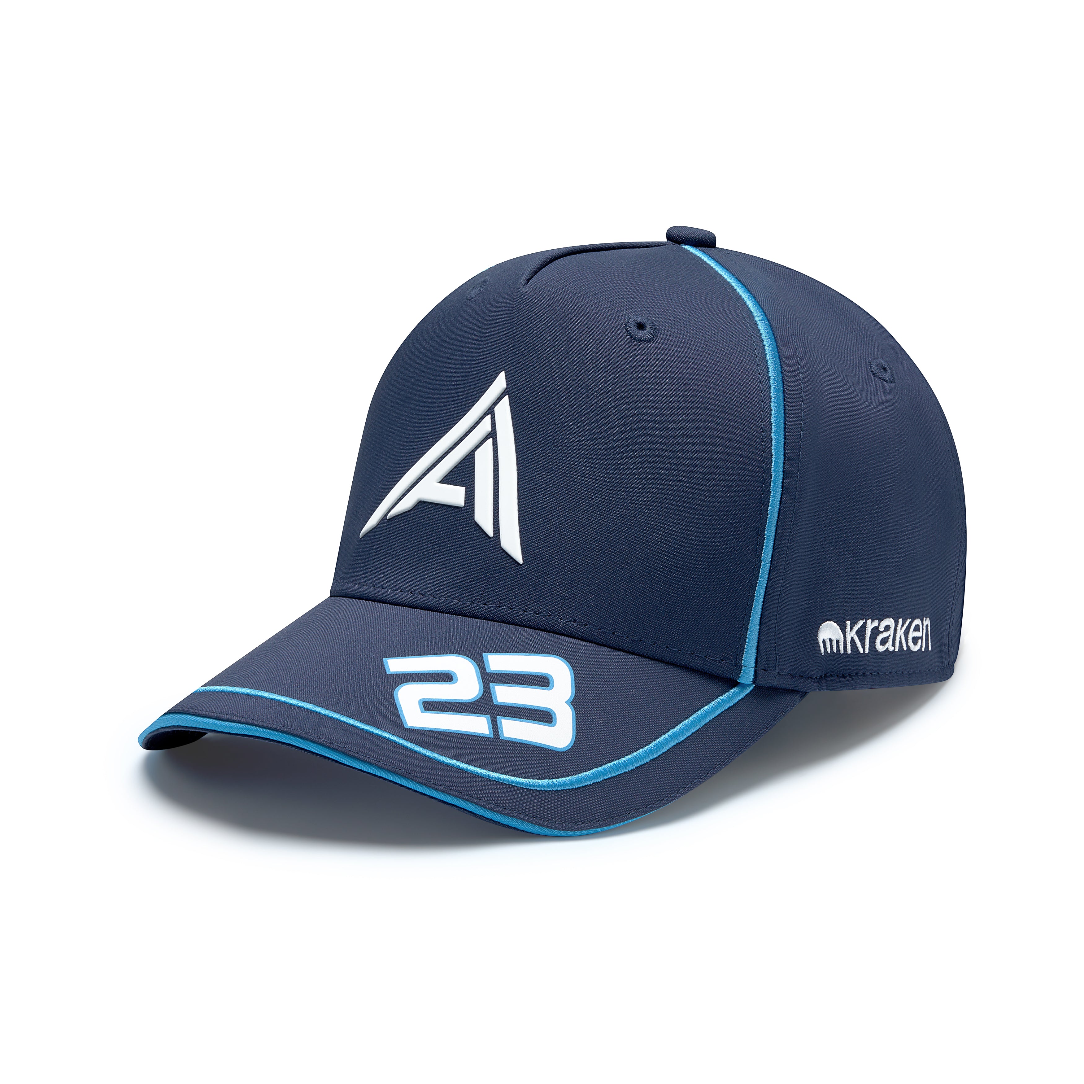 Williams Racing 2024 Team Alex Albon Driver Cap Dark Blue