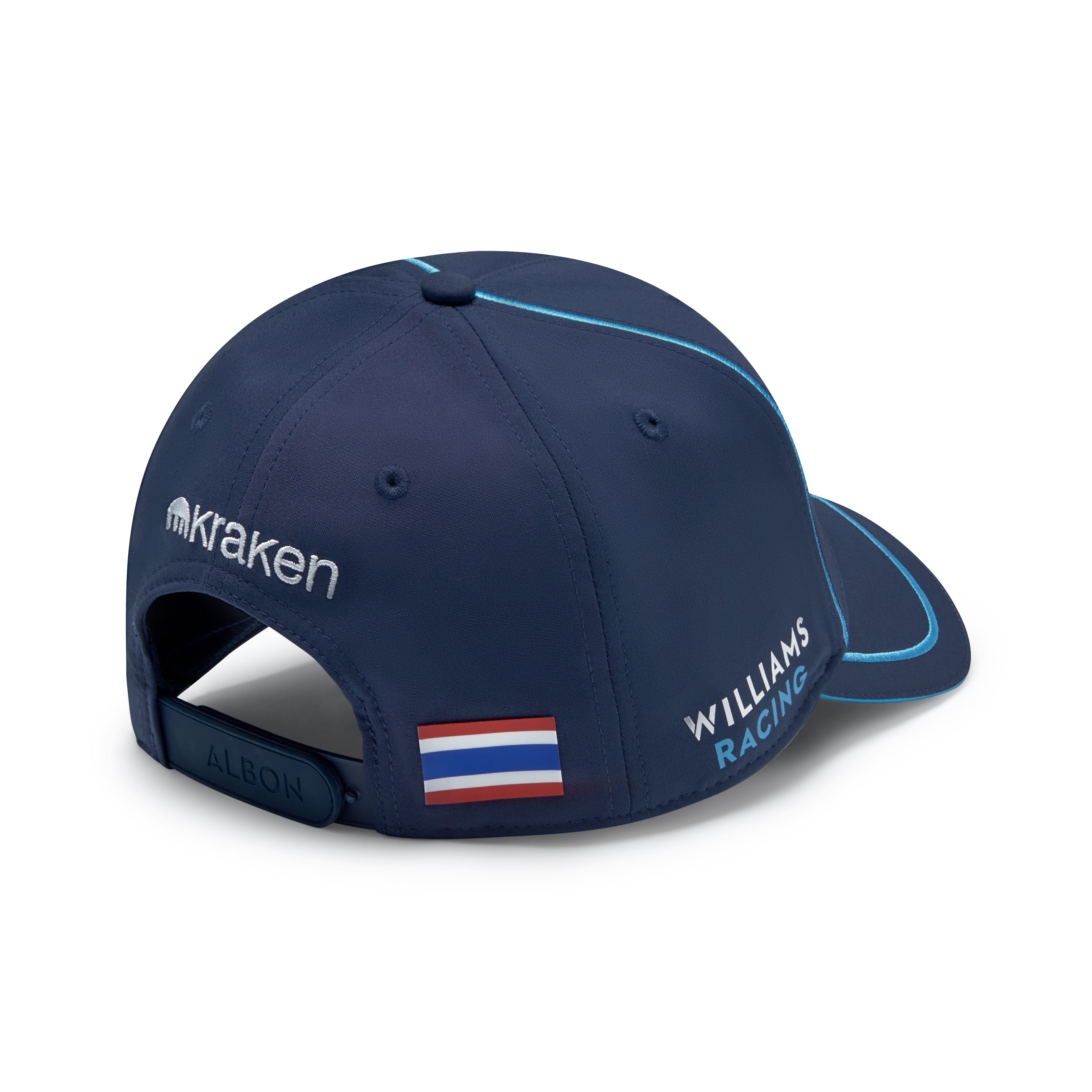 Williams Racing 2024 Team Alex Albon Driver Cap Dark Blue