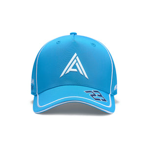 Williams Racing 2024 Team Alex Albon Driver Cap Light Blue