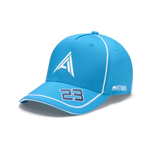 Williams Racing 2024 Team Alex Albon Driver Cap Light Blue
