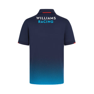 Williams Racing 2024 Men's Team Polo Shirt Blue