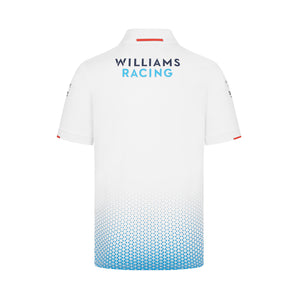 Williams Racing 2024 Men's Team Polo Shirt White