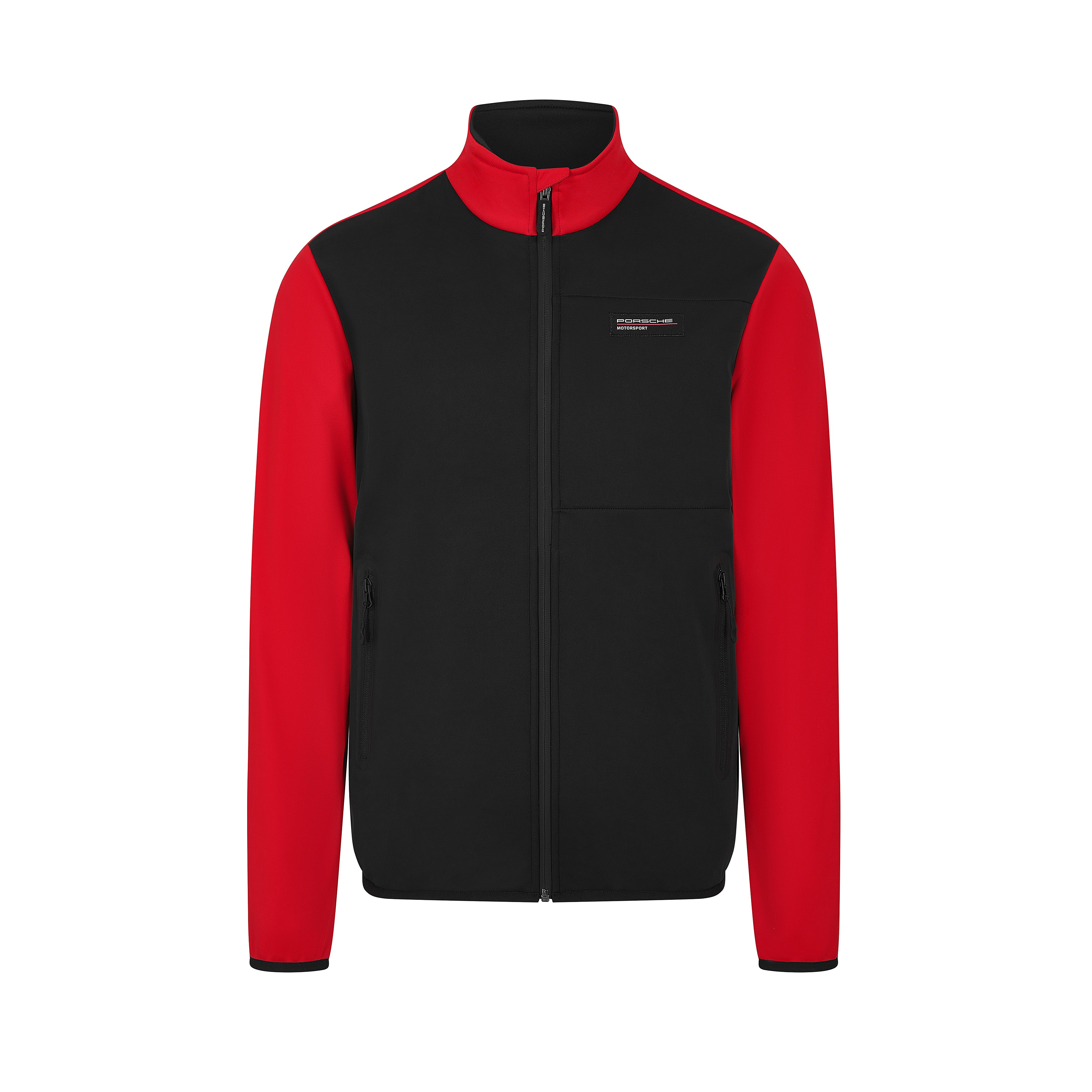 Porsche Motorsport Men's Fanwear Softshell Jacket Black/Red