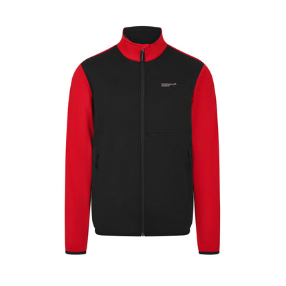 Porsche Motorsport Men's Fanwear Softshell Jacket Black/Red