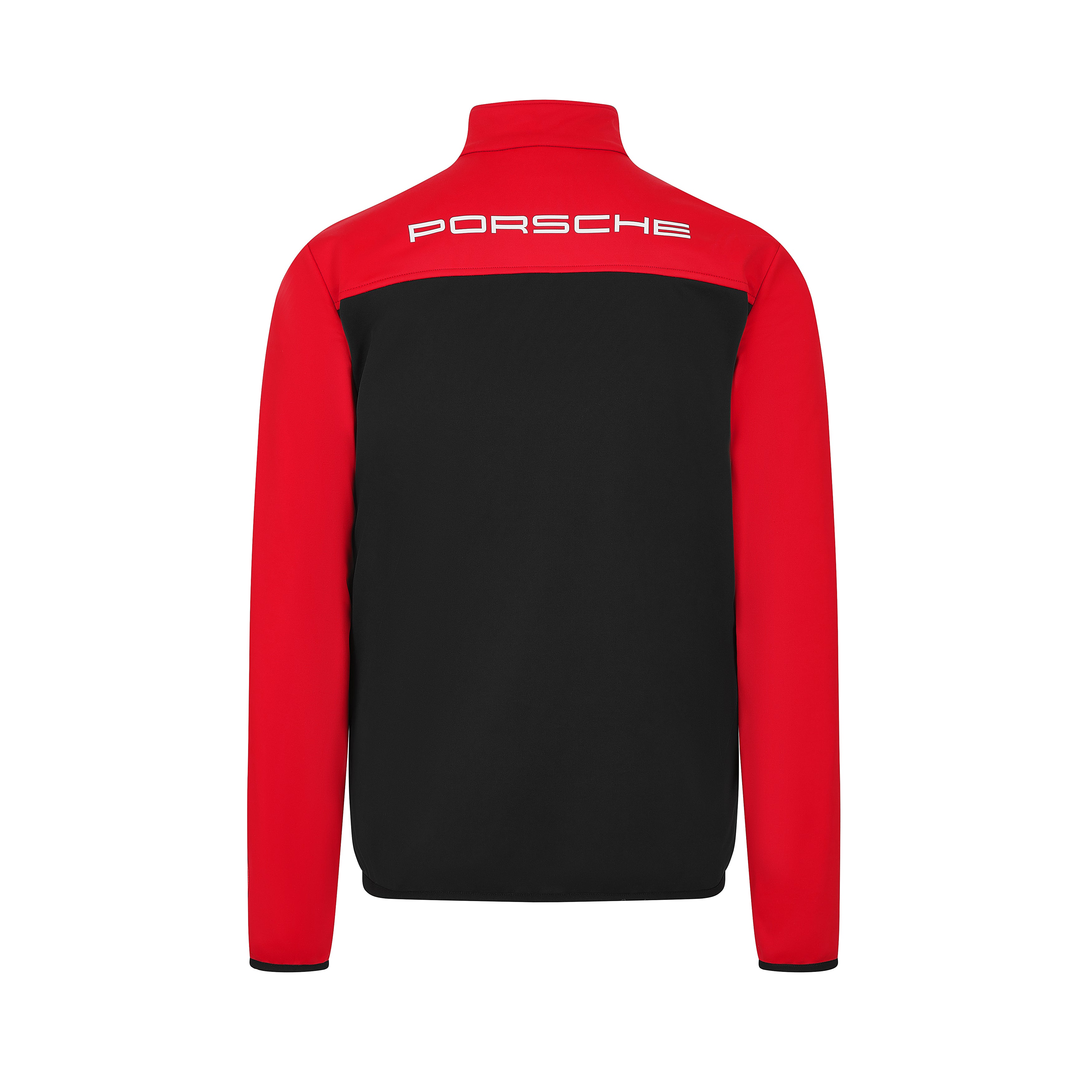 Porsche Motorsport Men's Fanwear Softshell Jacket Black/Red